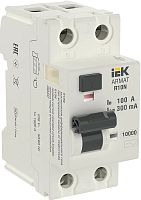 Выключатель дифференциального тока УЗО IEK ARMAT R10N 2п 100А 300мА 10кА тип AC-S фото Выключатель дифференциального тока УЗО IEK ARMAT R10N 2п 100А 300мА 10кА тип AC-S картинка